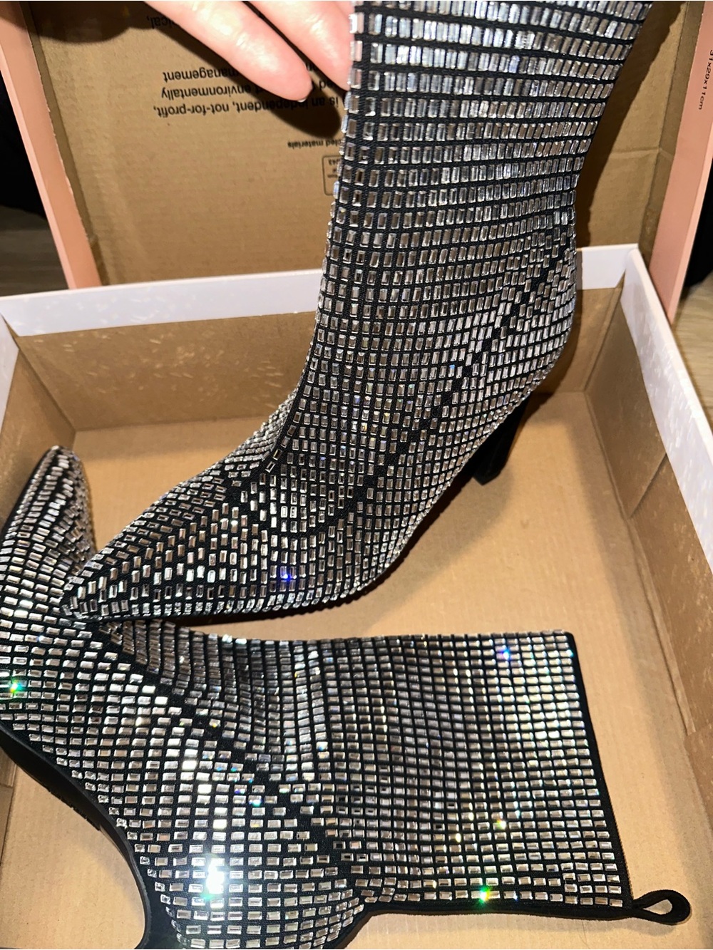 Wild Pair Neptunne Sock Dress Booties